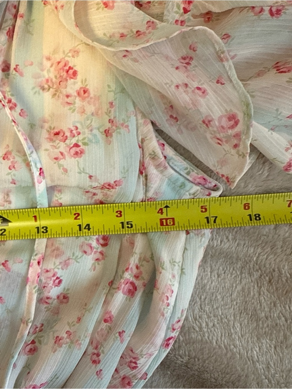 Needle & Thread Molly Blossom Maxi Dress Size 6 Floral Cottagecore Flowy - Picture 11 of 13
